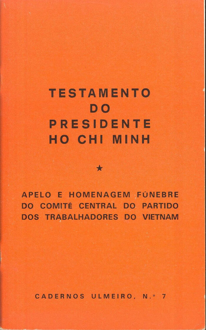 Testamento do Presidente Ho Chi Minh