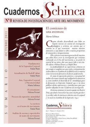 Cuaderno Estudio Schinca: Nº0 Revista de investigación del arte del movimiento