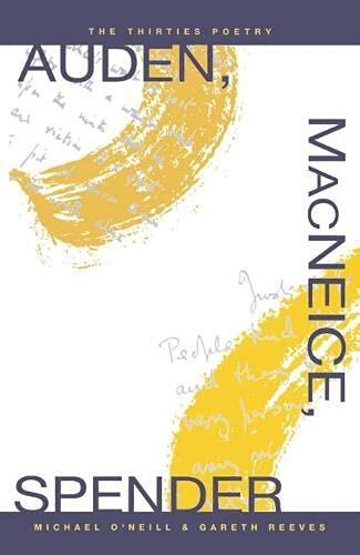 Auden, MacNeice, Spender