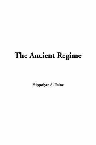The Ancient Regime