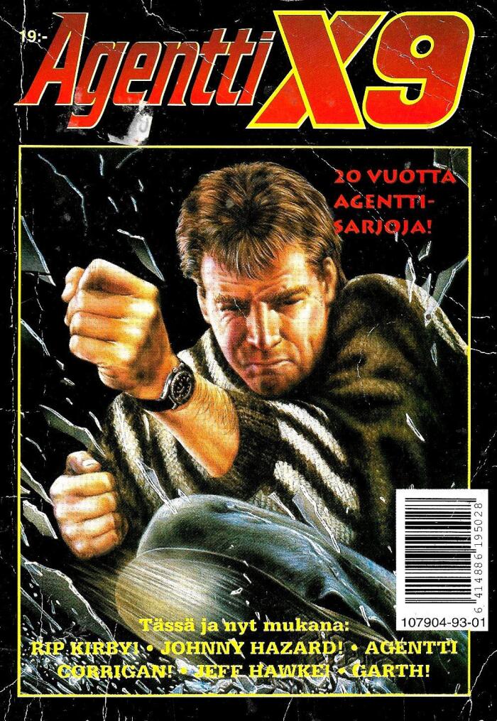 Agentti X9-pokkari, #1/1993