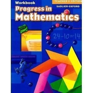 Progress in Mathematics, Teacher's Edition Workbook