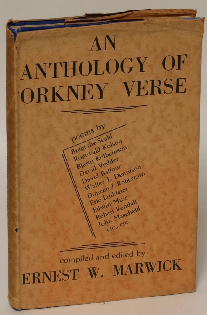 An Anthology of Orkney Verse