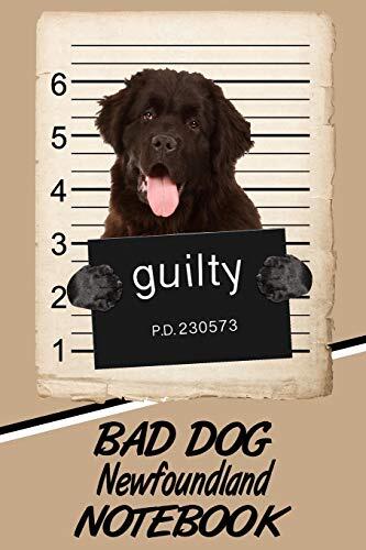 Bad Dog Newfoundland Notebook