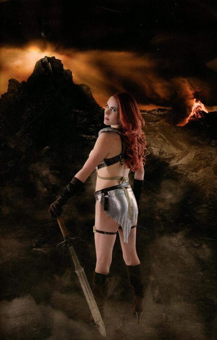 RED SONJA AGE OF CHAOS #2 1:30 INCENTIVE COPY COSPLAY VIRGIN VARIANT