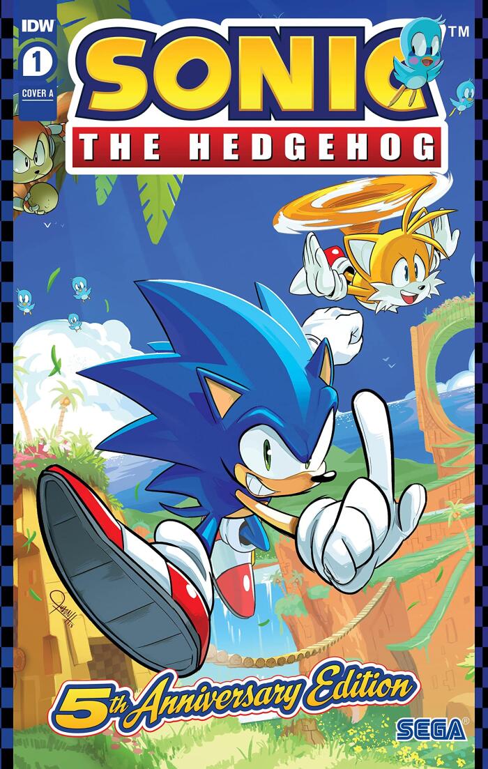 Sonic The Hedgehog (2018-) #1: 5th Anniversary Edition