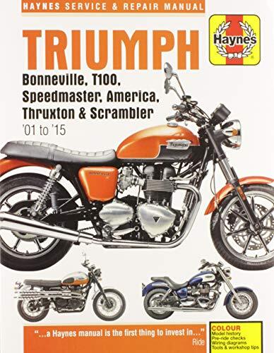 Triumph Bonneville, T100, Speedmaster, America, Thruxton & Scrambler '01 to '12