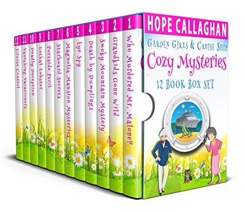 Garden Girls & Cruise Ship Cozy Mysteries: 12 Book Box Set (Garden Girls #1-6)