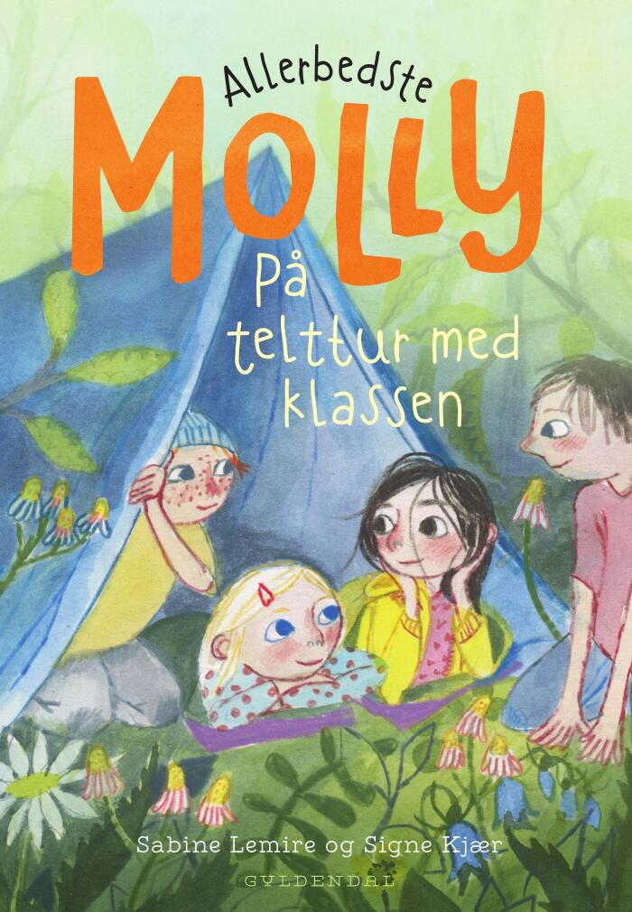Allerbedste Molly på telttur med klassen