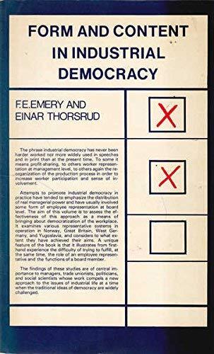 Form and Content in Industrial Democracy