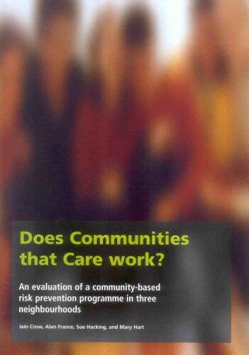 Does Communities That Care Work?: An Evaluation of a Community-based Risk Prevention Programme in Three Neighbourhoods
