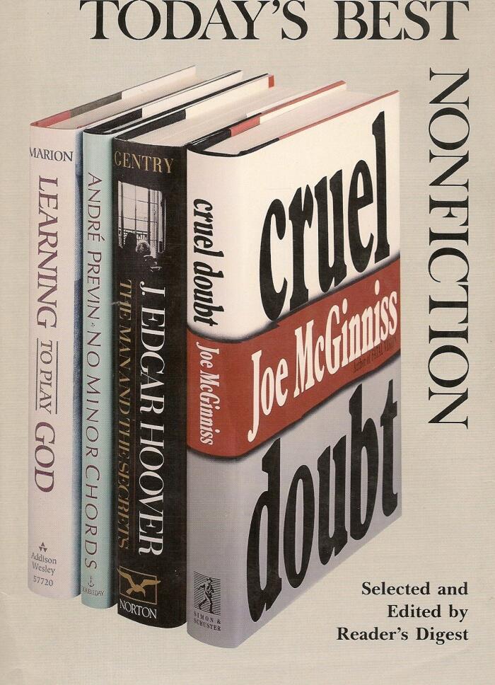 Cruel Doubt/No Minor Chords: My Days in Hollywood/J. Edgar Hoover: The Man & the Secrets/Learning to Play God