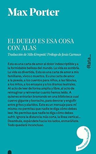 El duelo es esa cosa con alas