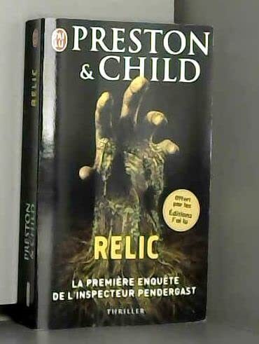 Prime relic preston & child op policier 2014