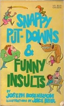 Snappy Put-Downs & Funny Insults