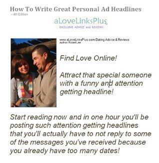 How To Write Great Personal Ad Headlines
