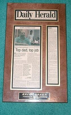 Top dad, top job