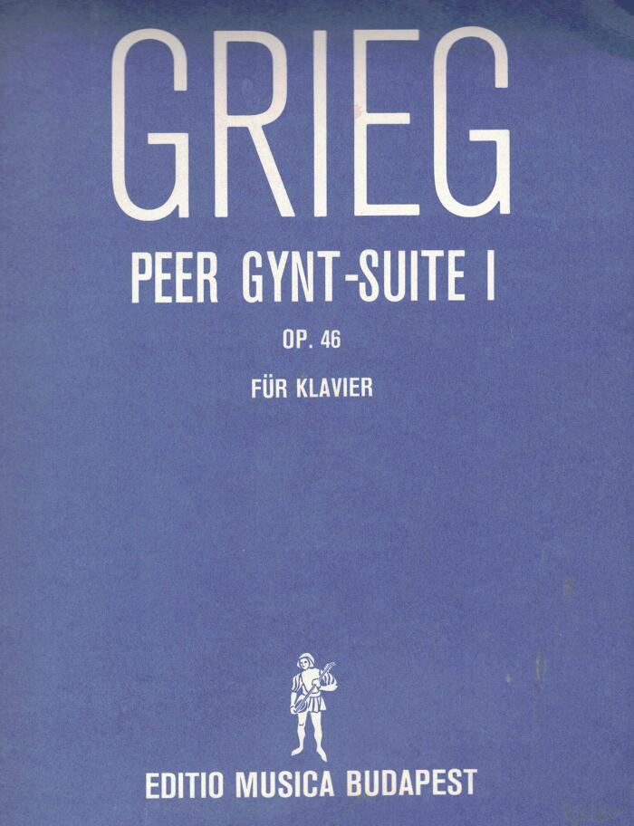 Peer Gynt-Suite I Op. 46 for Klavier