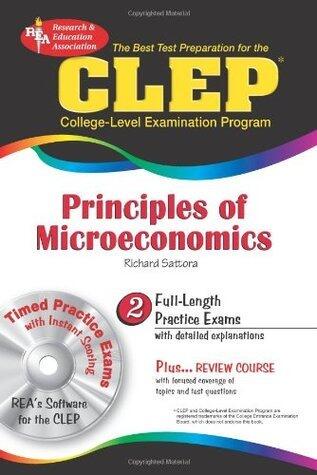CLEP Principles of Microeconomics w/ TestWare CD