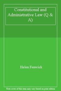 Constitutional and Administrative Law Q&A
