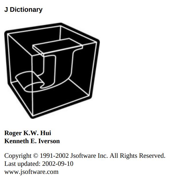 J Dictionary