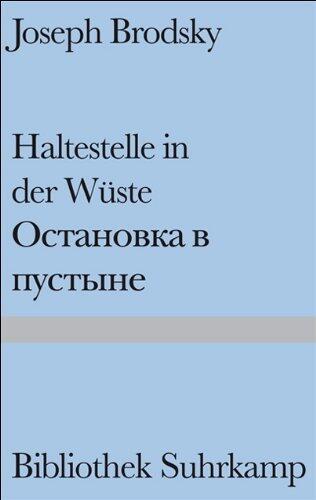Haltestelle in der Wüste / Остановка в пустыне