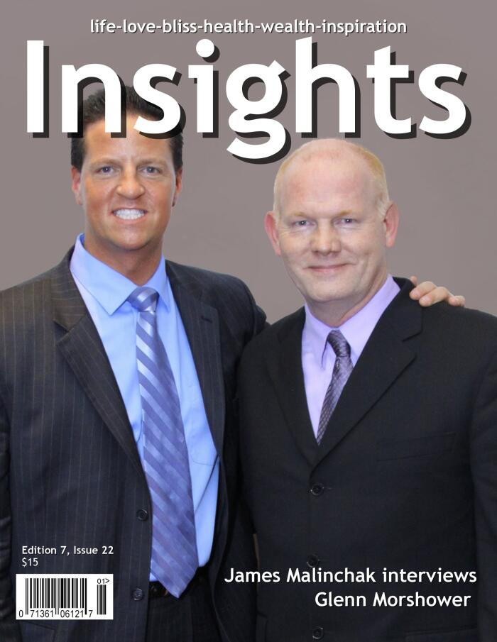 Insights Magazine - James Malinchak and Glenn Morshower