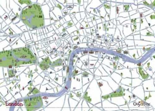 London Children's Wall Map