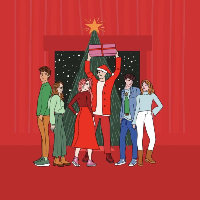 The 15th of December: A WesLizNickEmilieBaileyCharlie Christmas