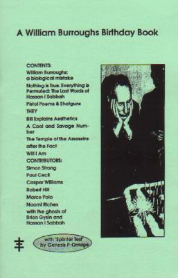 William Burroughs Birthday Book