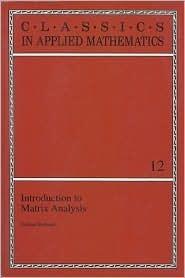 Introduction to Matrix Analysis