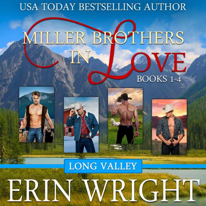Miller Brothers in Love: Books 1-4: A Contemporary Western Romance Boxset