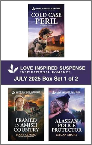 Love Inspired Suspense July 2025 - Box Set 1 of 2/Cold Case Peril/Framed In Amish Country/Alaskan Police Protector