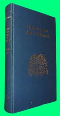 Collectible Studies in the Age of Chaucer (Volume 7, First Ed, Fine Hardcover)