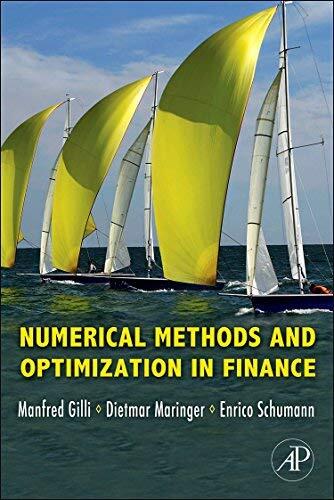 Numerical Methods and Optimization in Finance by Manfred Gilli