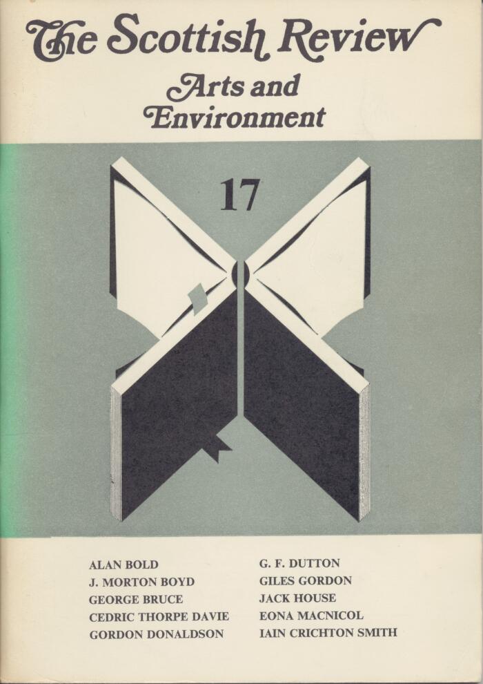 The Scottish Review: Arts and Environment 17