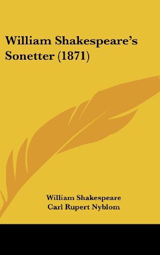 William Shakespeare's Sonetter (1871)