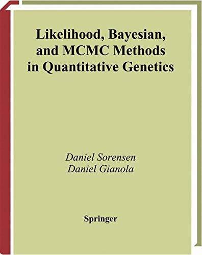 Likelihood, Bayesian and MCMC Methods in Quantitative Genetics