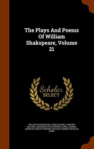 The Plays And Poems Of William Shakspeare, Volume 21