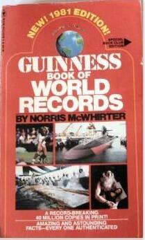 Guinness Book of World Records 1981