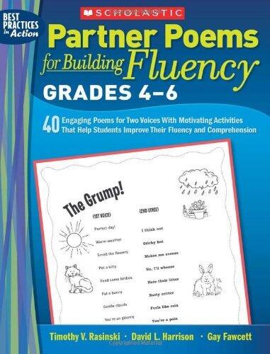 By Gay Fawcett - Partner Poems for Building Fluency: Grades 4-6: 40 Engaging Poems for Two-Voices With Motivating Activities That Help Students Improve Their Fluency and Comprehension