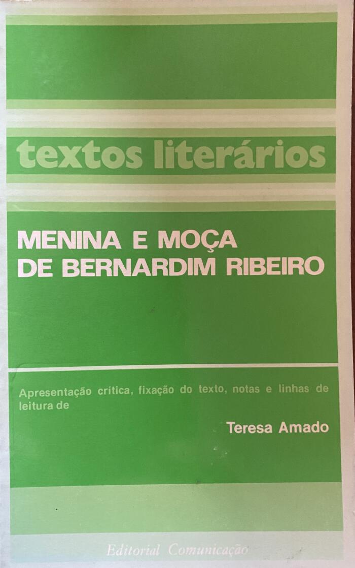 Menina e Moça de Bernardim Ribeiro