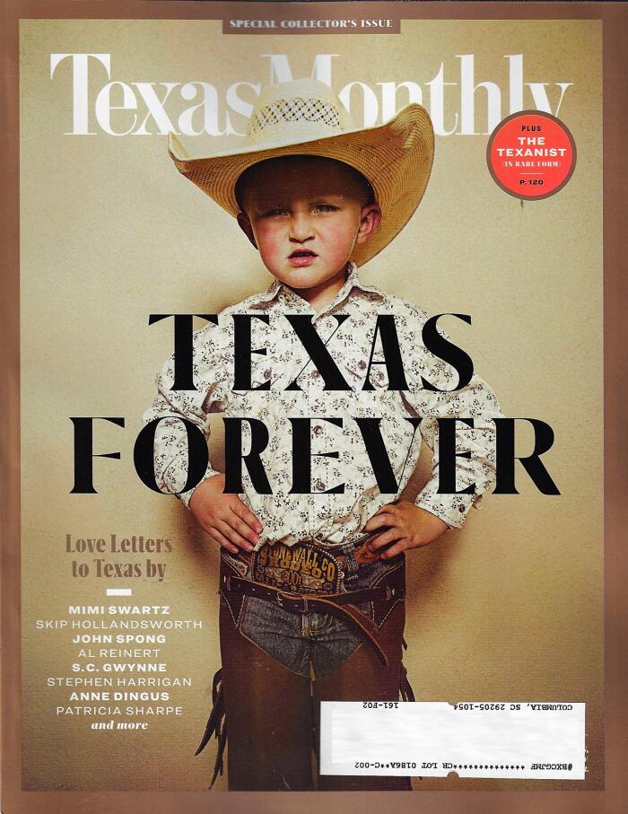 Texas Monthly Magazine February 2019, Special Collectors Issue