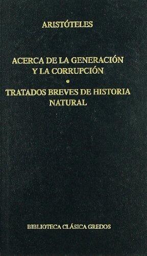 Acerca generacion y corrupcion tratados