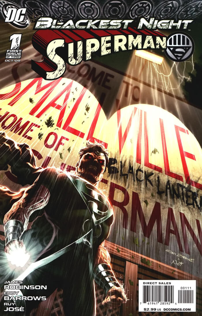 Blackest Night Superman