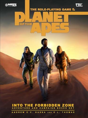 The Planet of the Apes RPG Forbidden Zone Adventure Box Role-Playing Game
