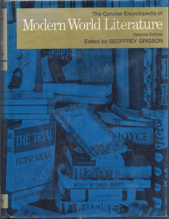 The Concise Encyclopedia of Modern World Literature