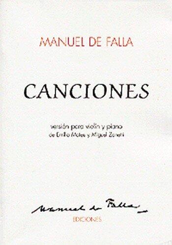 Manuel De Falla: Canciones