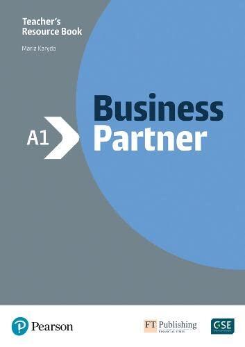 BUSINESS PARTNER A1 TEACHER'S BOOK AND MYENGLISHLAB PACK