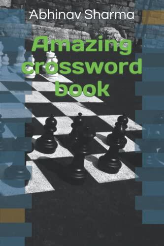 Amazing crossword book
